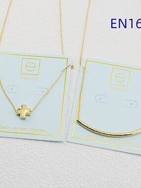 Enewton Gold Cross Tube Necklace Set
